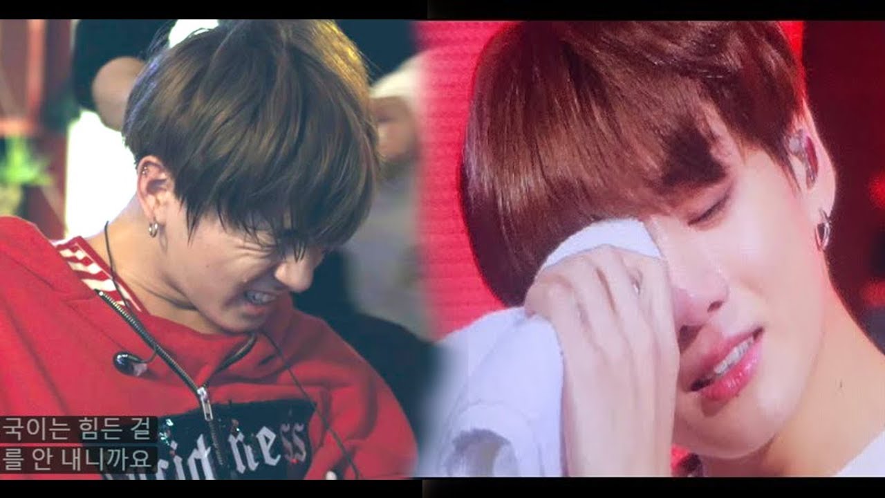 [TOUCH] BTS x Injured and Exhausted moments ~ BTS reaction (feel sorry, crying and keep performing)