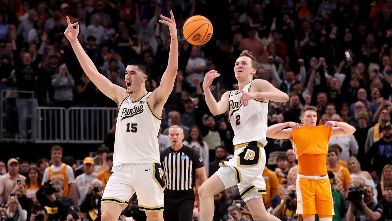 Full final 7:53 of Purdue and Tennessee's epic Elite Eight battle