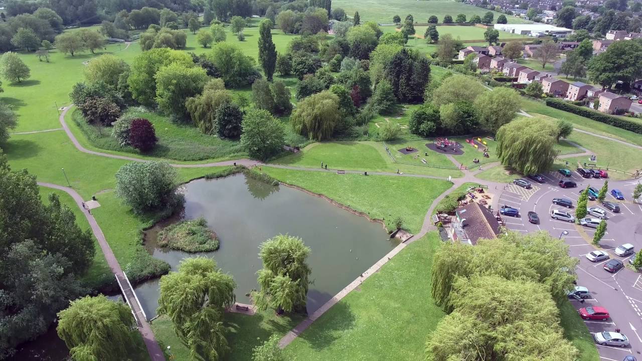 St Neots Riverside (from Above)