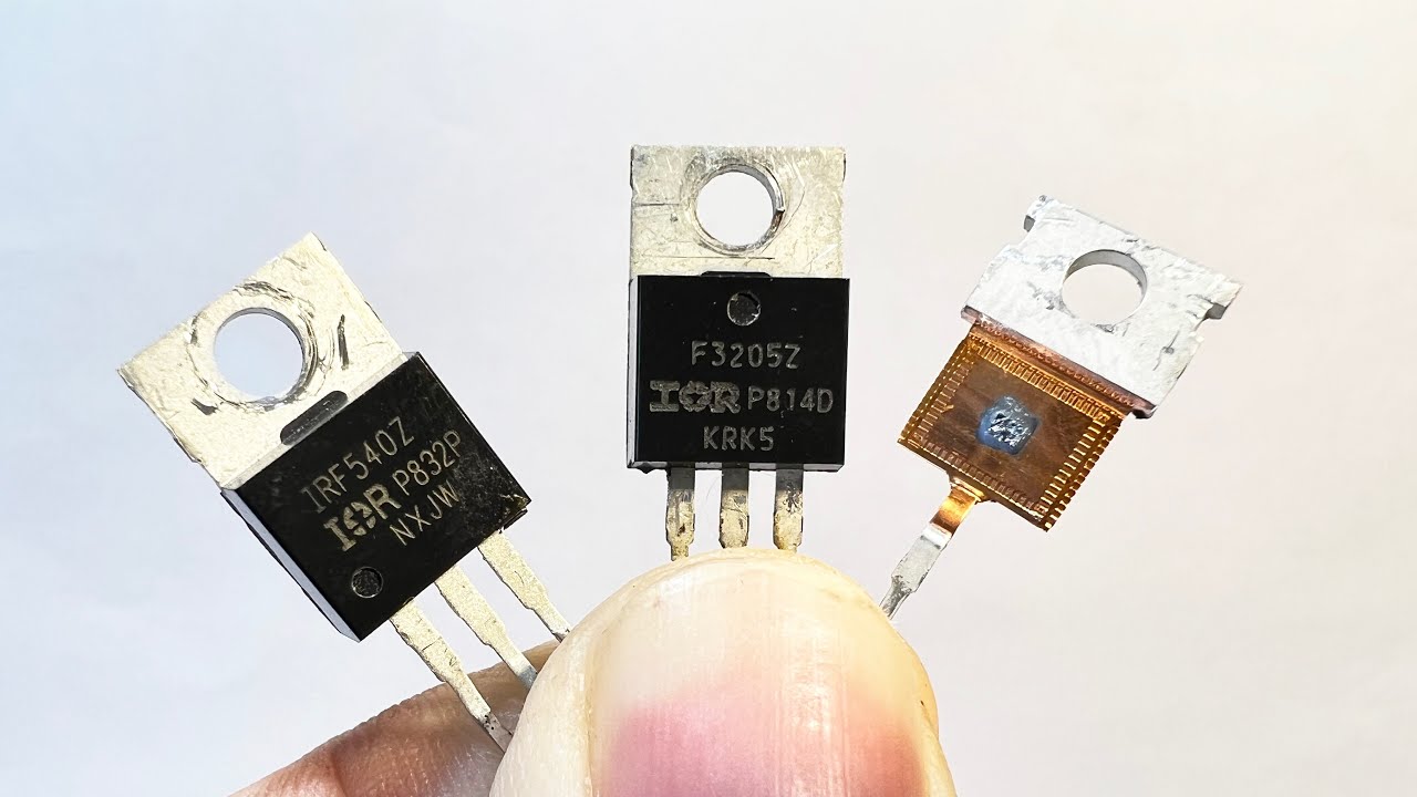 How to recognize the original and fake MOSFET