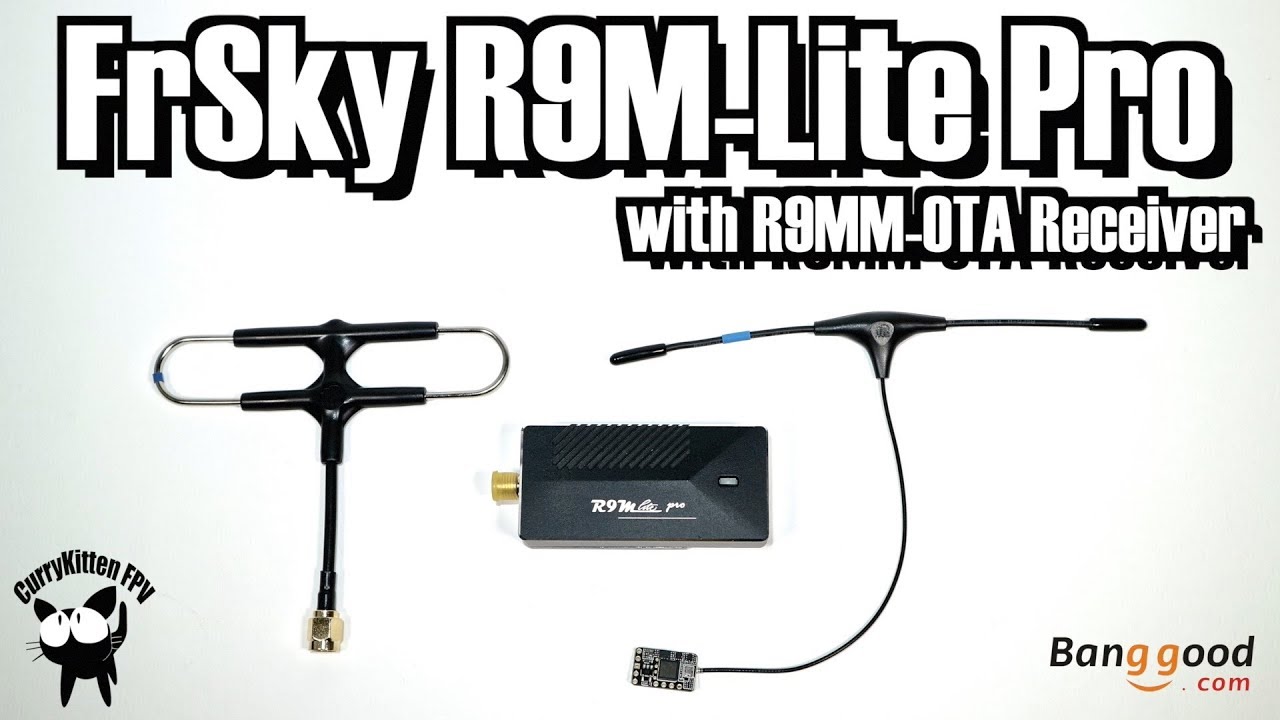 R9 Lite Pro module with R9MM-OTA Receiver.  Supplied by Banggood
