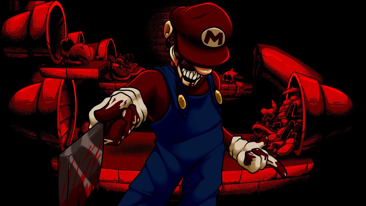 It's-a Me D-sides but Horror Mario sings it (REMAKE)