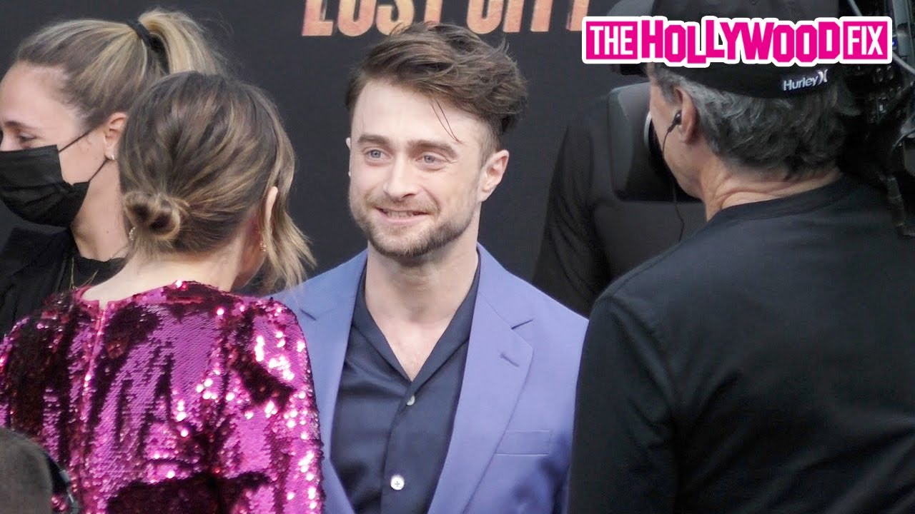Daniel Radcliffe Aka Harry Potter Hits The Red Carpet At 'The Lost City' Movie Premiere In L.A.