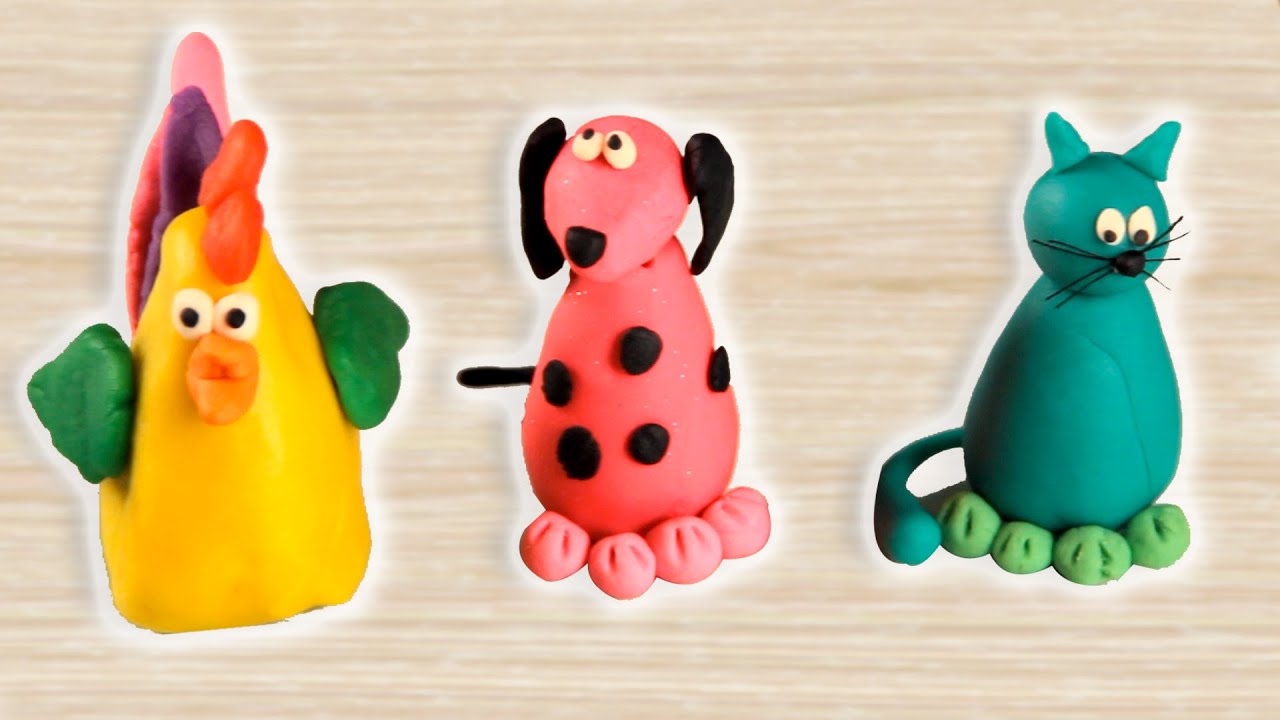 Play Doh Animals | Learn Animal Names | CDS Kids Tv