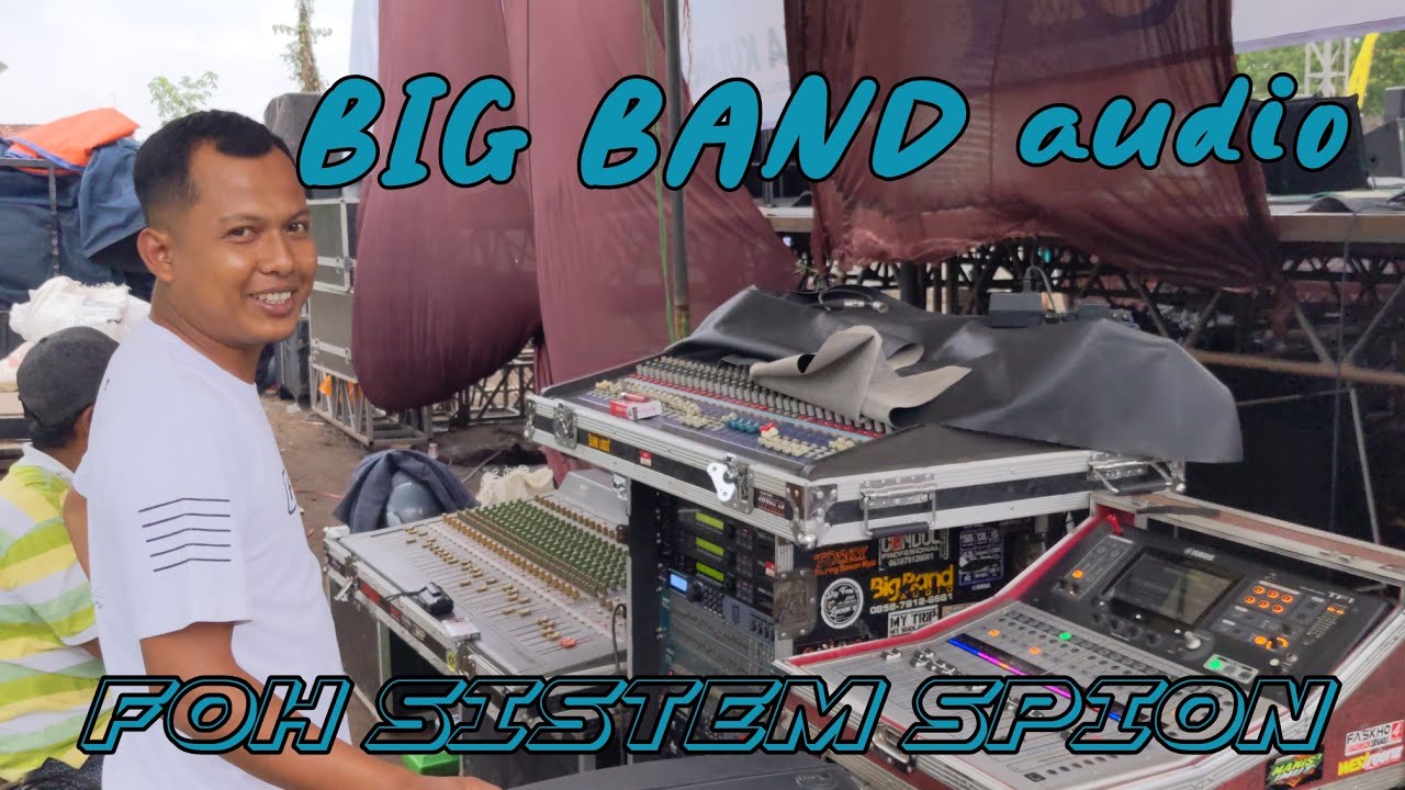 BIG BAND audio (FOH sistem spion)