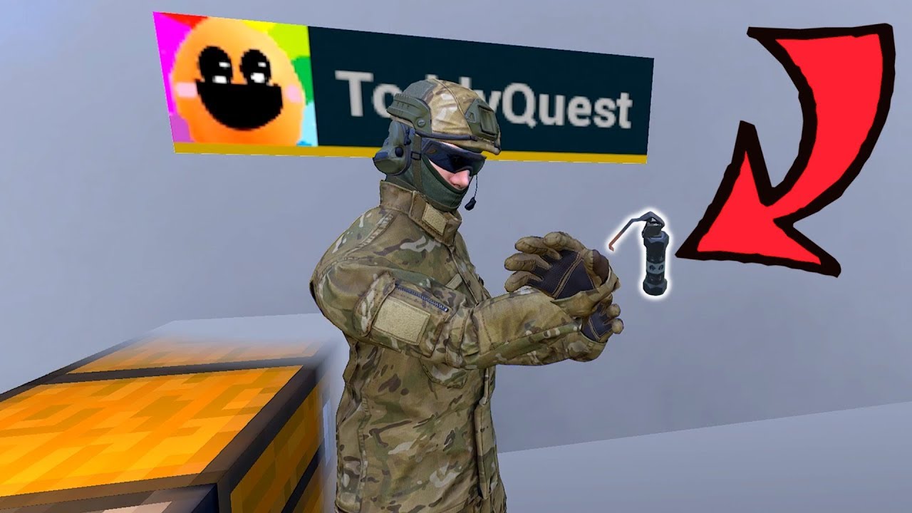a gang of idiots play TTT in VR