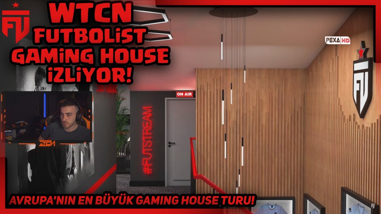 WTCN FUTBOLIST YENİ GAMING HOUSE İZLİYOR | Avrupa'nın En Büyük Gaming House Turu: FUTHOUSE