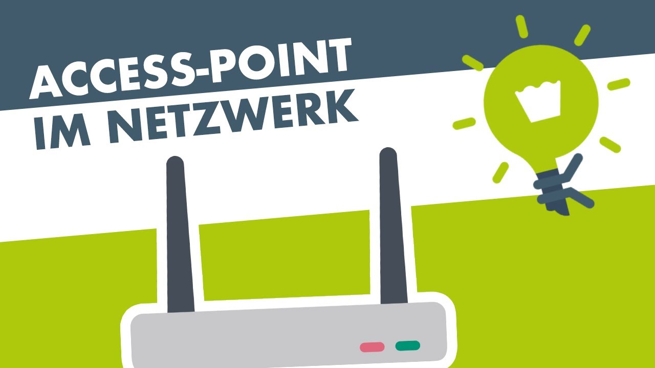 Der ACCESS-POINT im Netzwerk (einfach erkl&auml;rt)