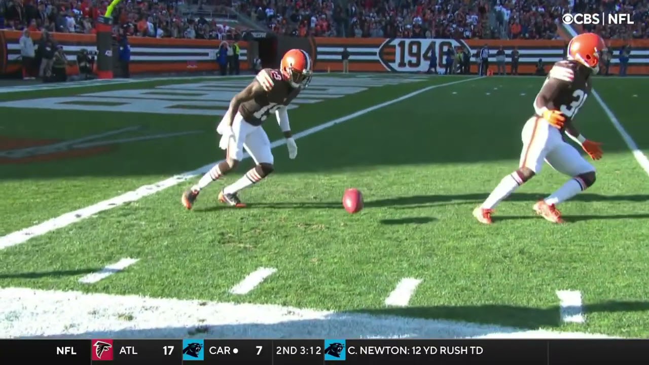 JoJo Natson read the Rule Book! Smart Play on the Kickoff