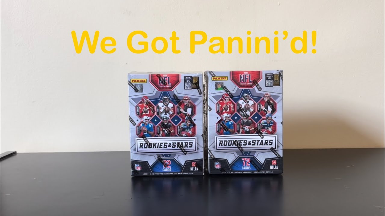 Rookie & Duds! We Got Panini’d! Rookies and Stars 2023 Football!