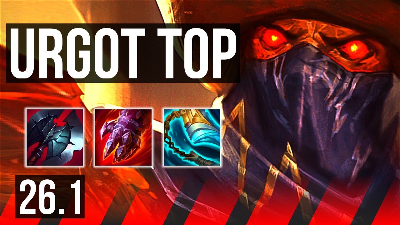 URGOT vs MORDEKAISER (TOP) | Fleet Footwork | NA Master | 26.1