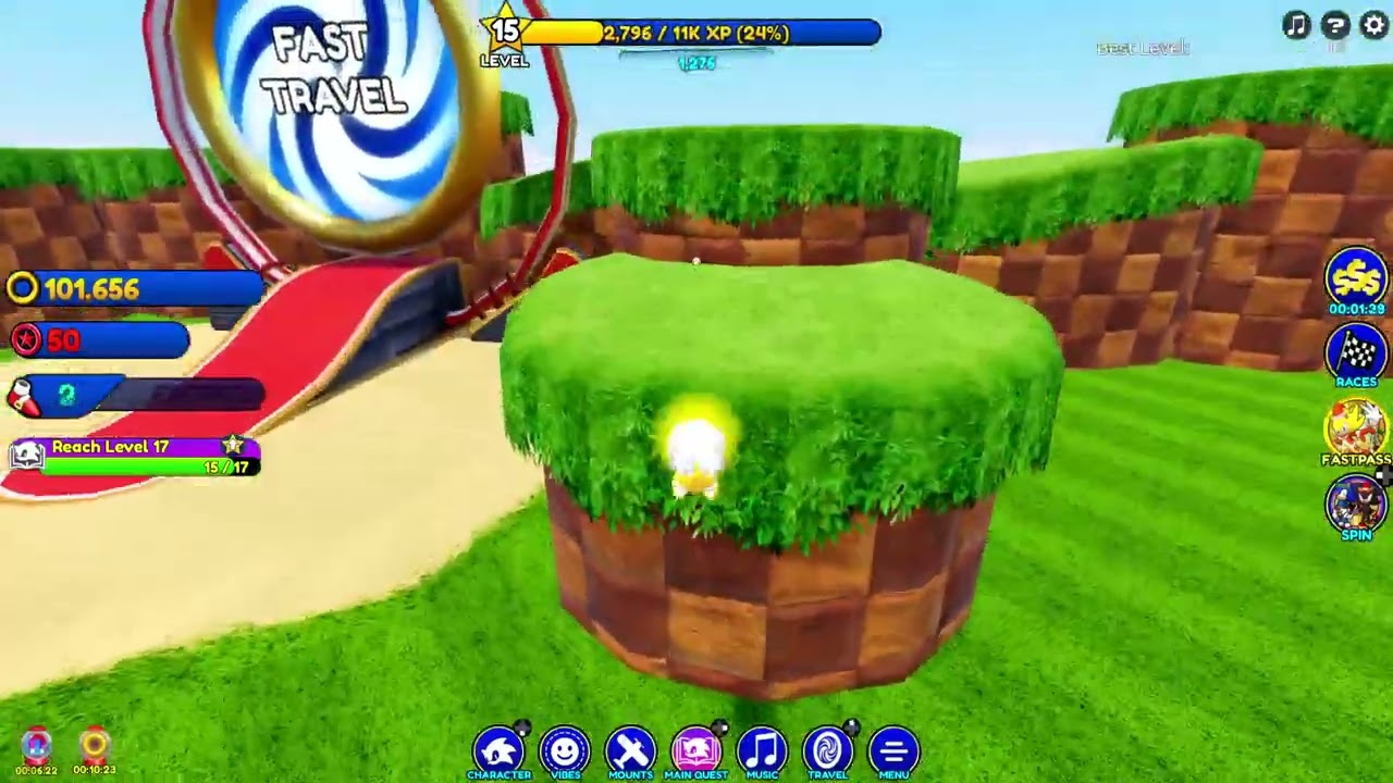Roblox - Sonic Speed Simulator - Chiroshe3