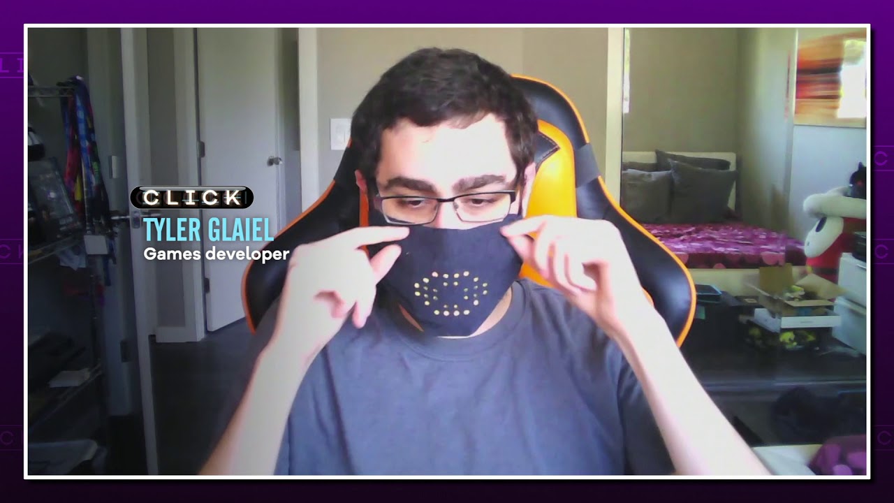 Making An Electronic Face Mask - BBC Click