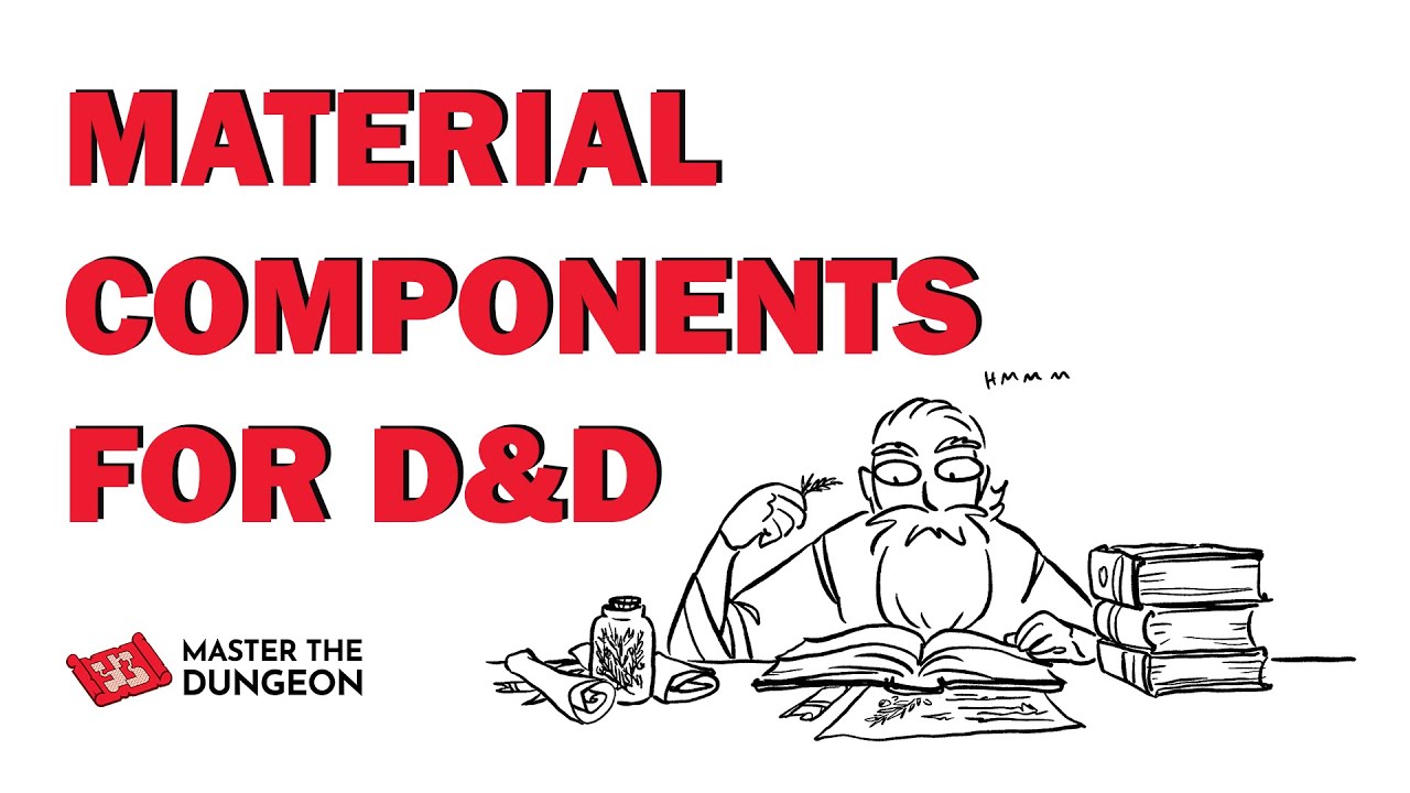 Unusual Material Components for D&D