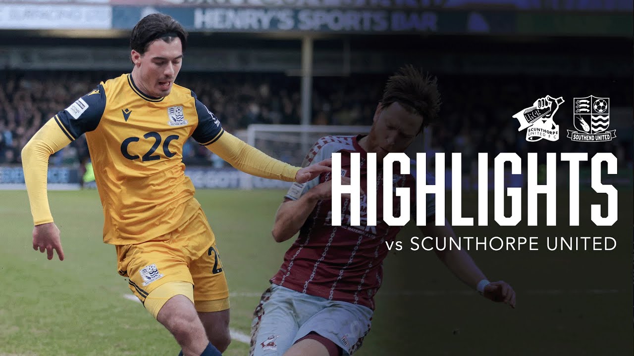 Highlights: Scunthorpe United 1-0 Southend United