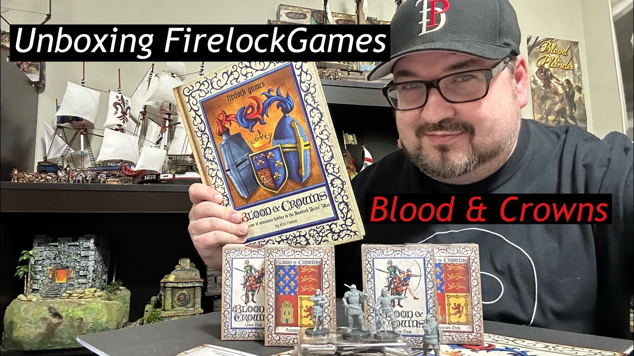 Unboxing FirelockGames Blood&Crowns