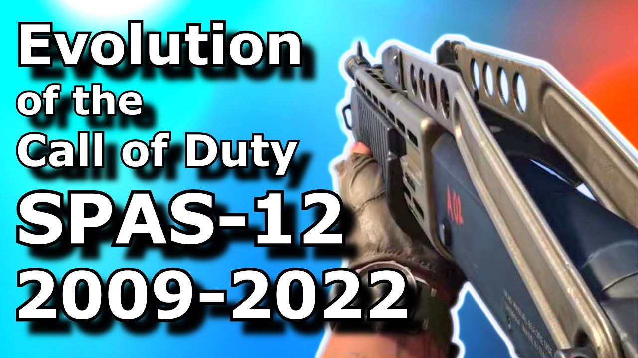 Эволюция SPAS-12 из COD | Все версии знаменитого дробовика MW2