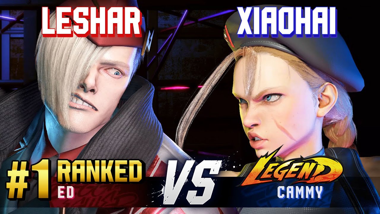 SF6 ▰ LESHAR (#1 Ranked Ed) vs XIAOHAI (Cammy) ▰ High Level Gameplay