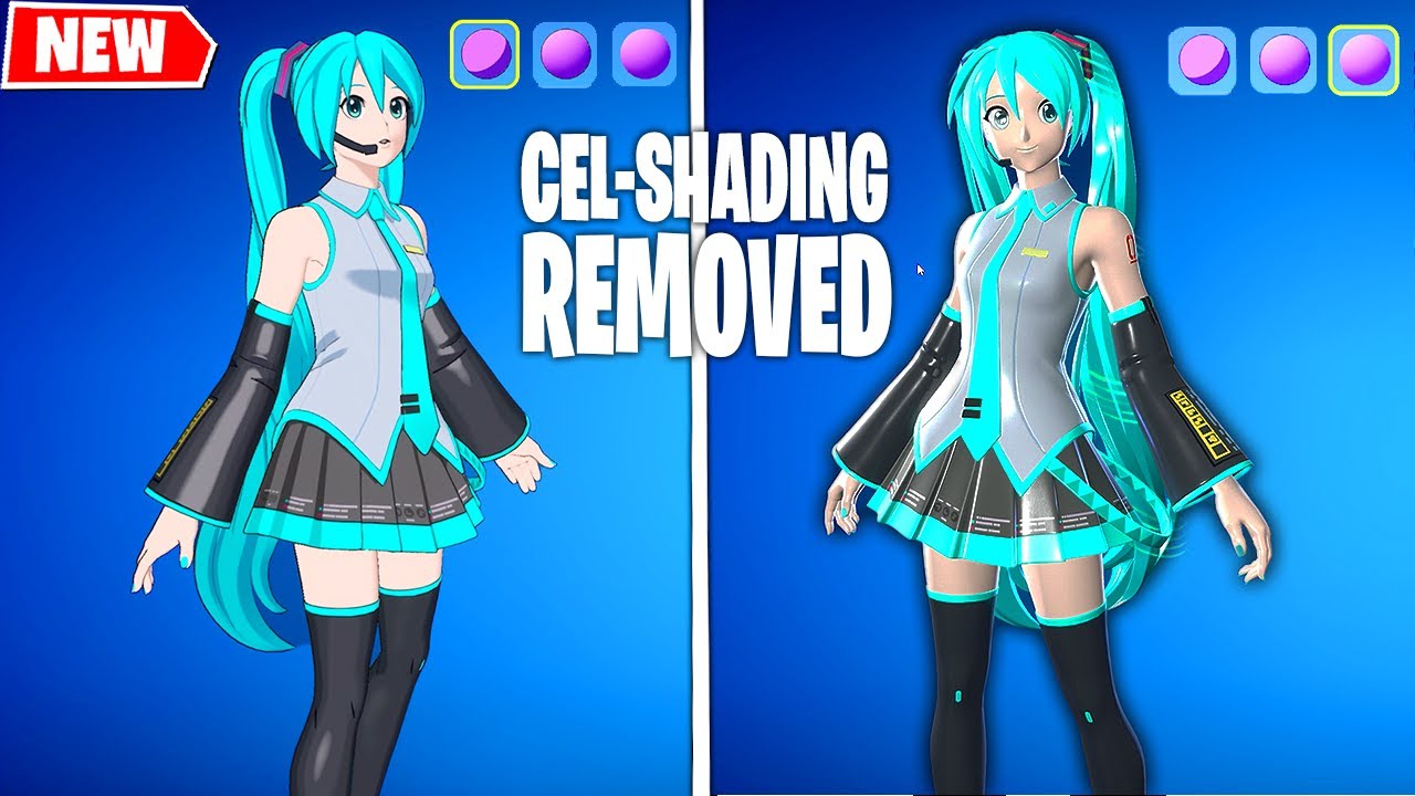 Hatsune Miku without Cel-Shading
