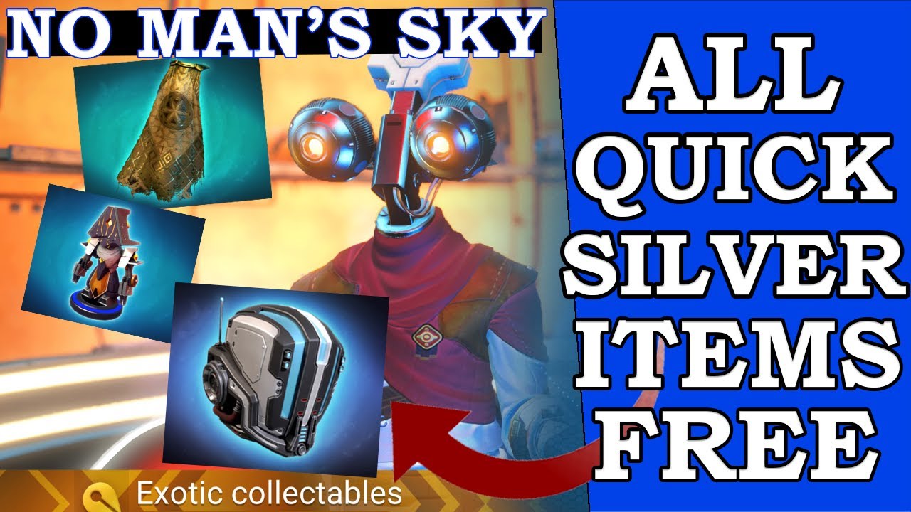 No Man's Sky How To Get All Quicksilver Items For Free (NMS Quicksilver Exploit)