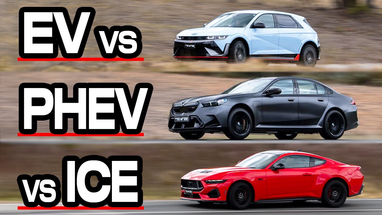 Mustang v M5 v Ioniq 5 N (Performance Powertrain Shootout 2025)