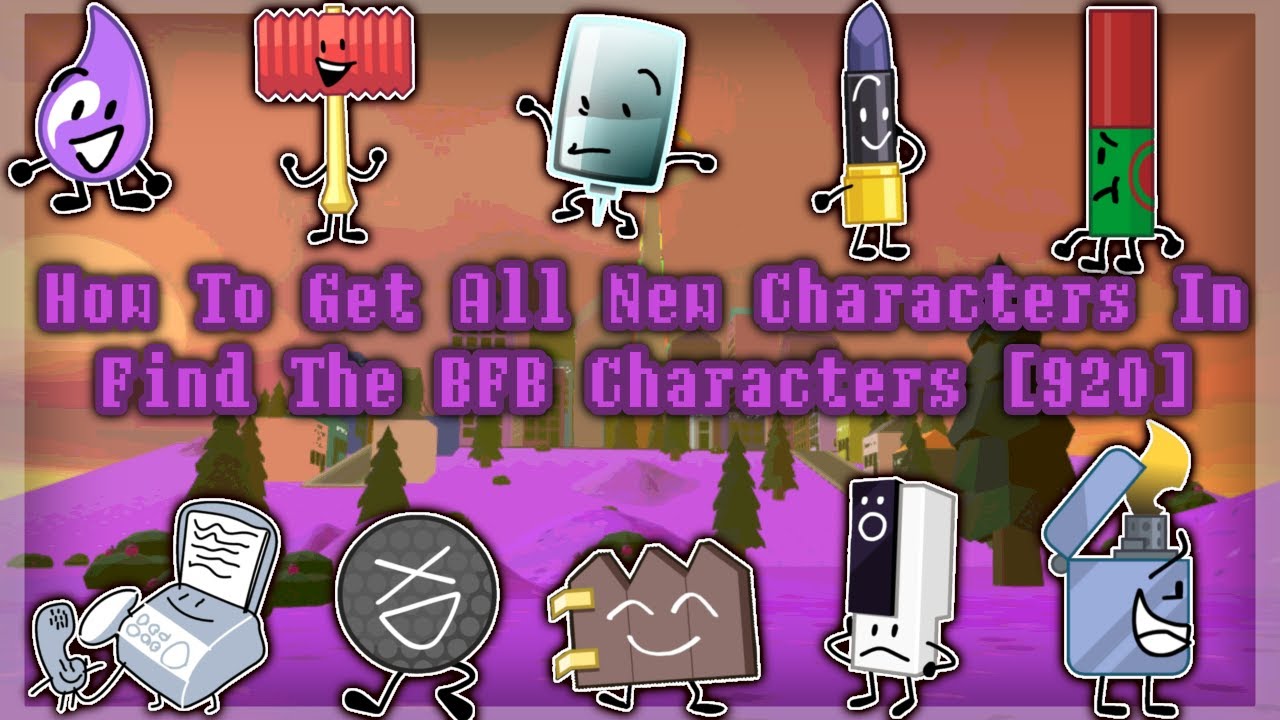 How to Find ALL New Characters in Find The BFB Characters (FTBC) [920]