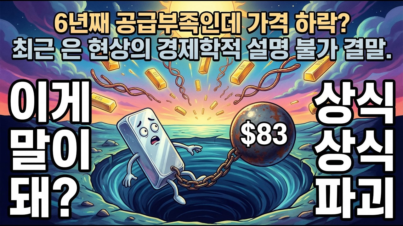 은 공급 적자 6년, 그런데 은 가격은 하락? 경제학적으로 설명 안 되는 최근 은 현상의 결말