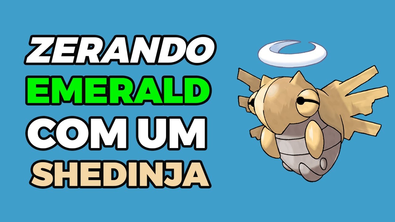 Dá pra ZERAR Pokémon EMERALD APENAS com o SHEDINJA? - #DESAFIO POKÉMON 27