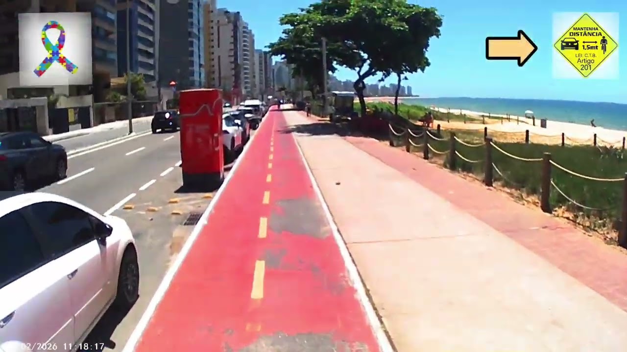 Pedal - Praia da Costa - Itaparica e Ciclovia da Vida. Pedal e Locuçao: Luide Clemonez
