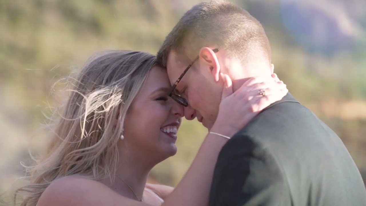 STEPHANIE + NATHAN | Sedona Wedding Films | Merry-Go-Round Rock