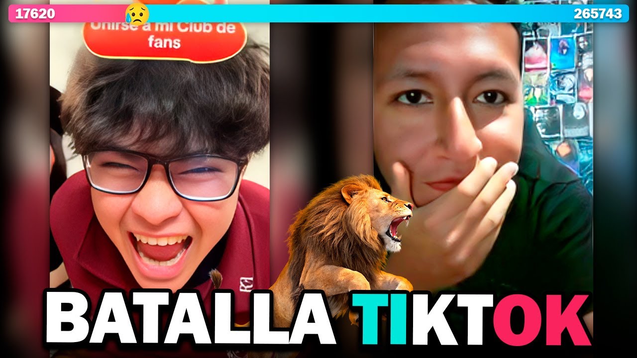 SACHA HACE SU PRIMERA BATALLA EN TIK TOK y ES HUMILLADO 😂