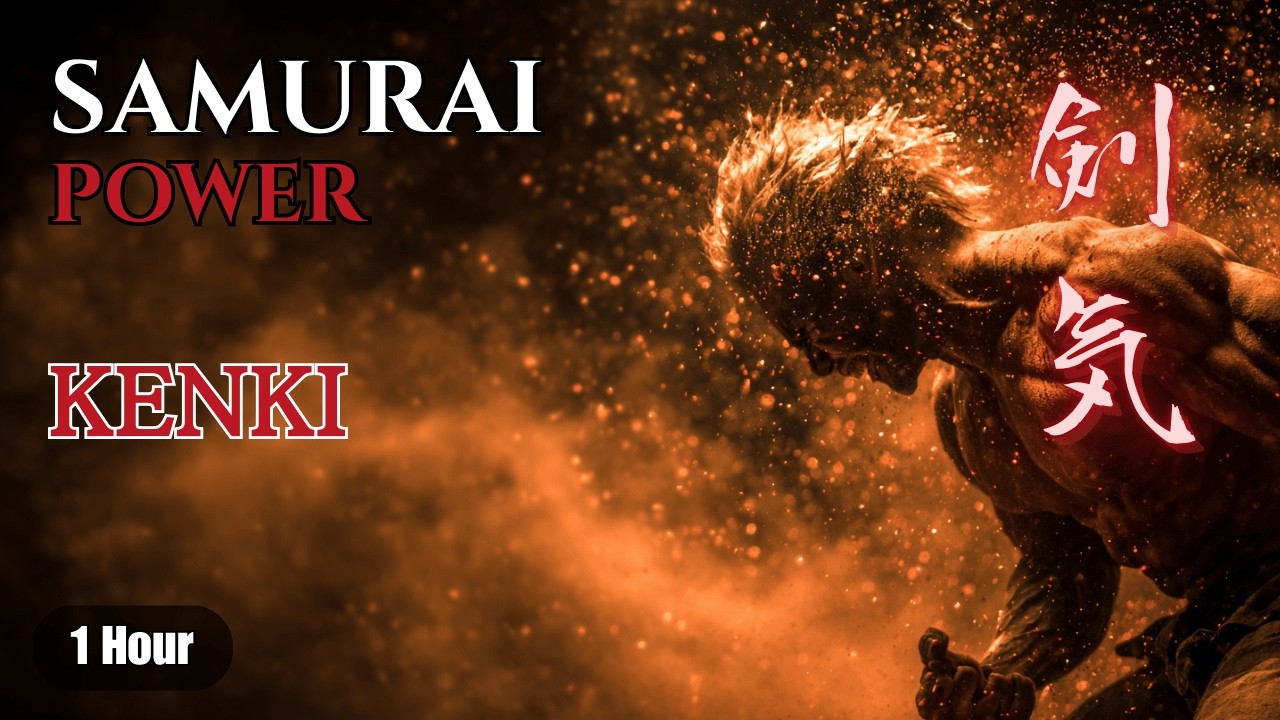 [Warrior Mindset & Unstoppable Power] Epic Japanese Tribal Taiko - KENKI 剣気 (1 Hour)