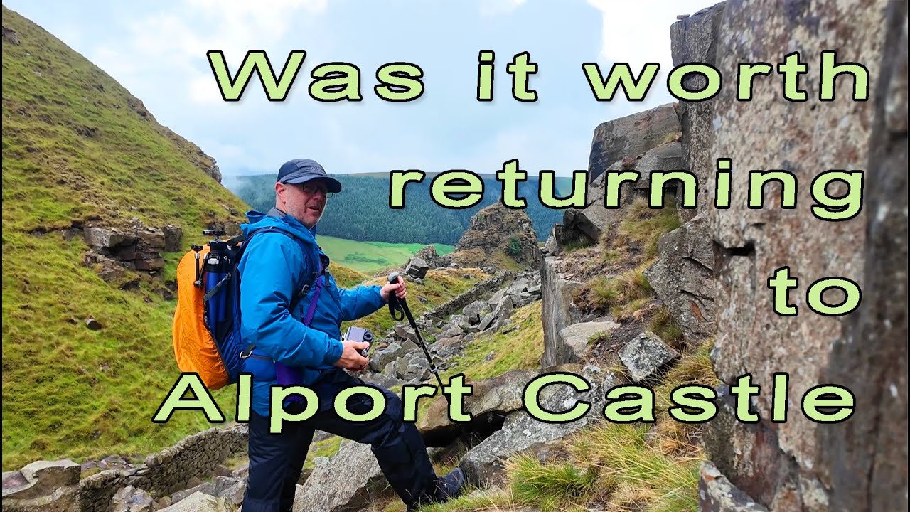 Not sure My 2nd Visit to Alport Castle, Hope Valley was a good one?
