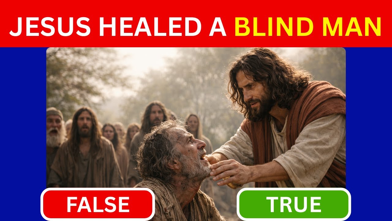 True or False? The Jesus Christ Bible Quiz ✝️ #jesus