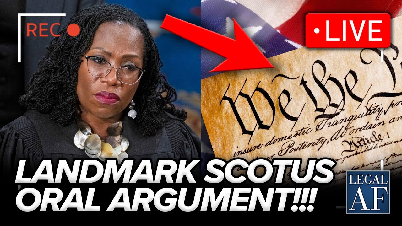 LIVE: Landmark SCOTUS Oral Argument on Birthright Citizenship