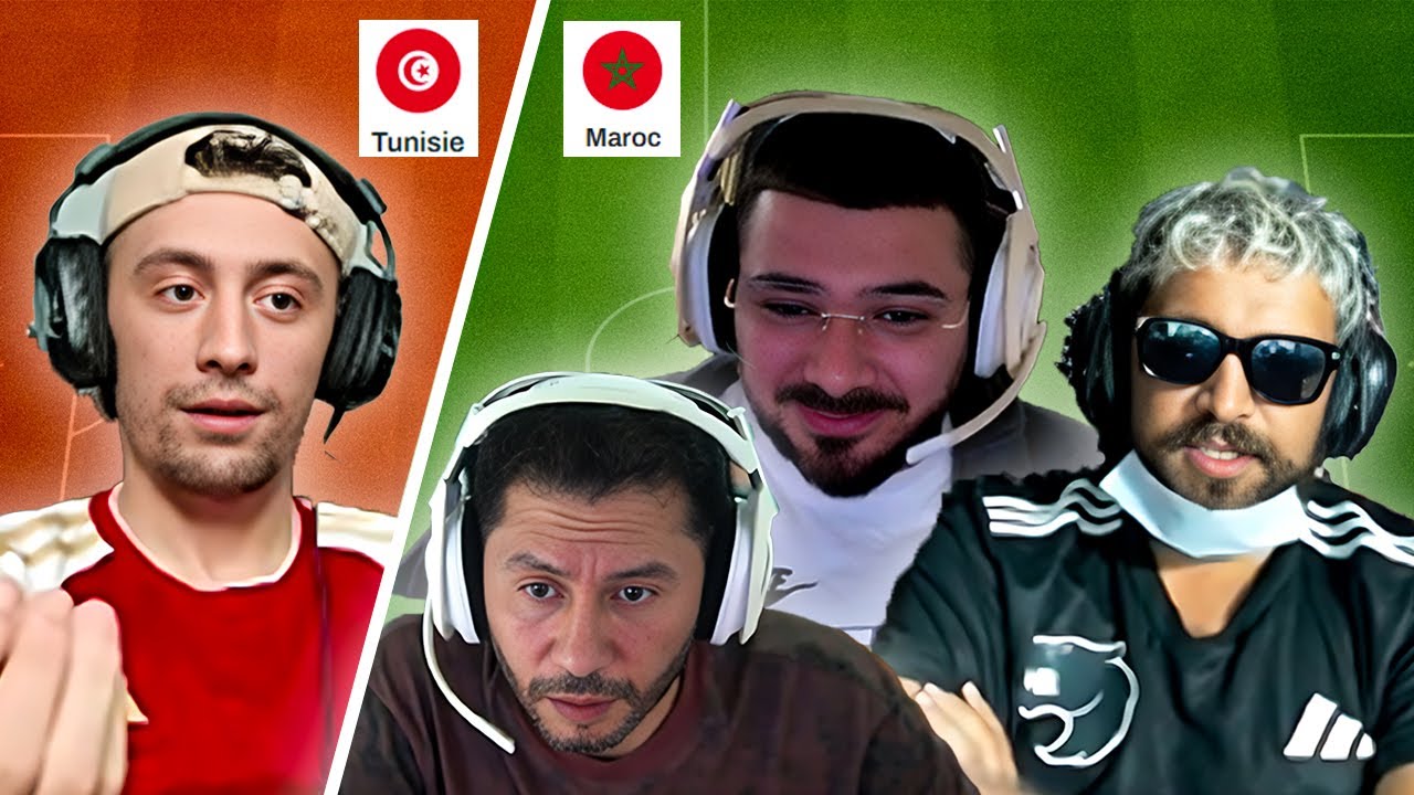 Ilyas Elmalki Vodka Nahoule ... Vs Azizos Chafcha المغرب x تونس