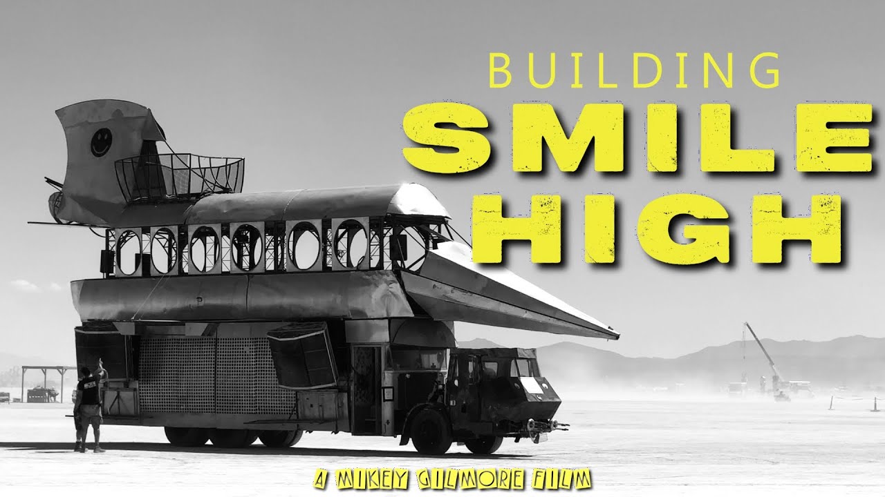 Building Smile High: The Art Car That Defied the Mud at Burning Man 2023