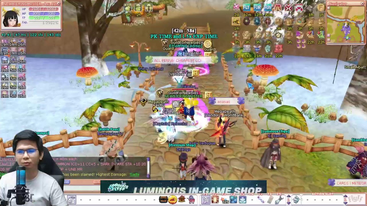 Luminous FlyFF – Newbie Ringmaster (Ampli R)