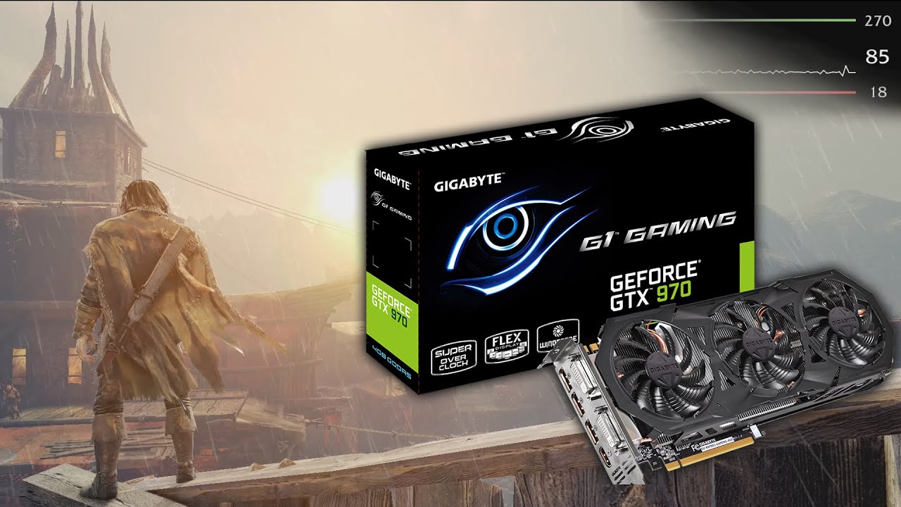 Middle Earth Shadow of Mordor - GTX 970 Ultra Benchmark HD
