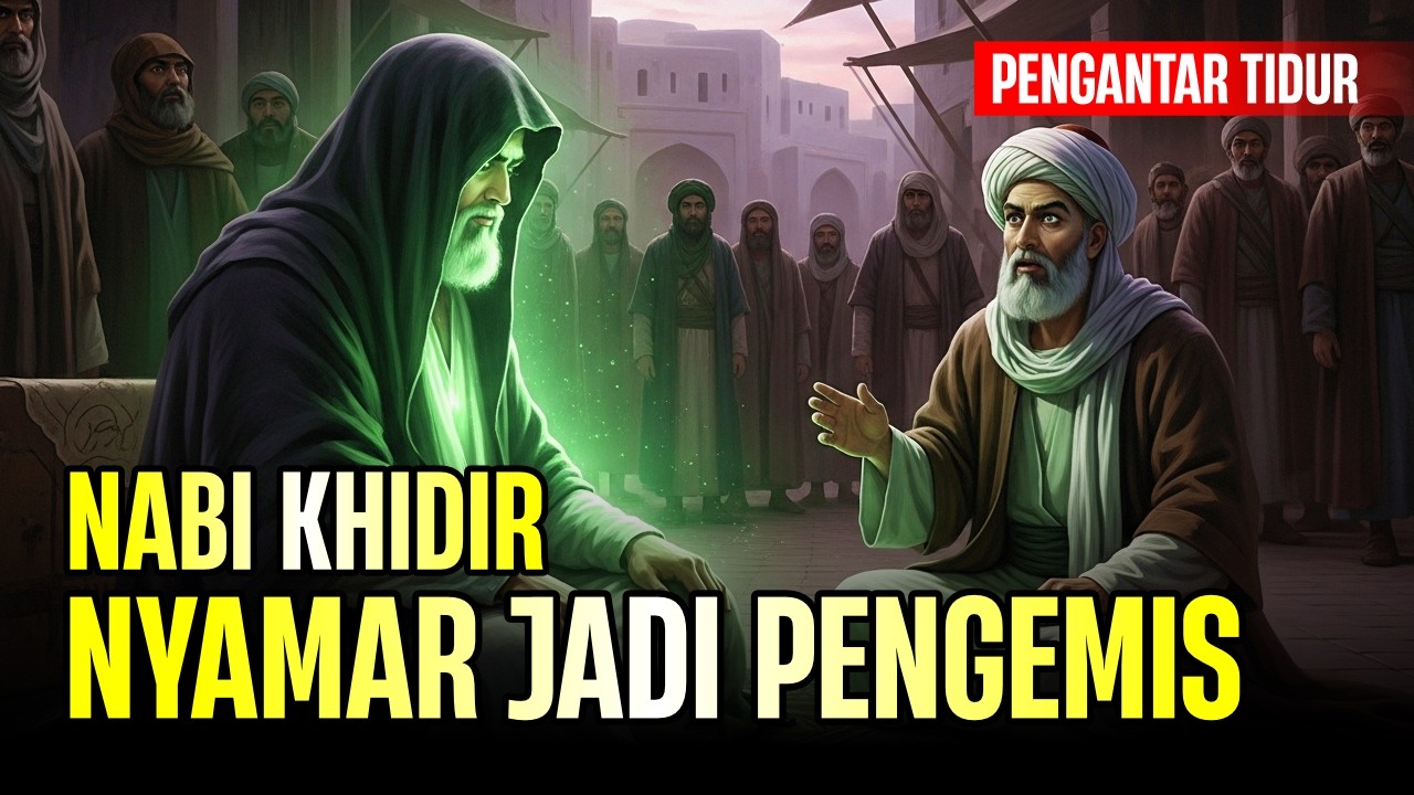 ABU NAWAS MENANGIS!!! SAAT BERTEMU NABI KHIDIR YANG NYAMAR JADI PENGEMIS