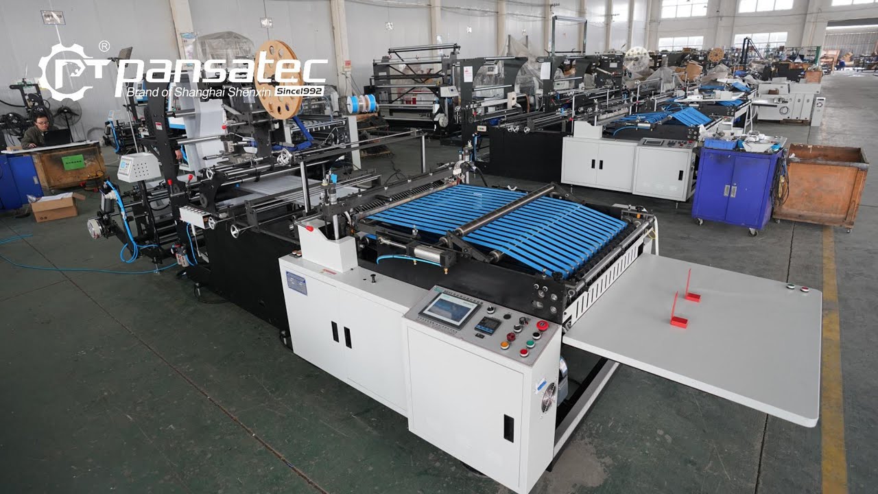 Pansatec | High speed courier bag making machine