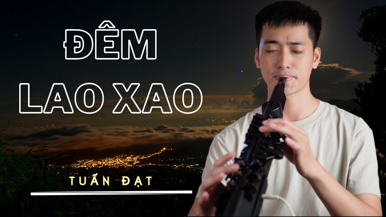 Đ&ecirc;m Lao Xao | Tuấn Đạt Cover | S&aacute;o k&egrave;n điện tử Yamaha YDS 120 (Wind Synthesizer)