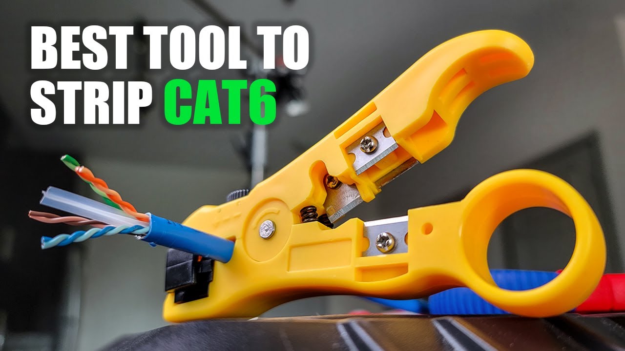 Best Tool To Strip CAT6 Cable