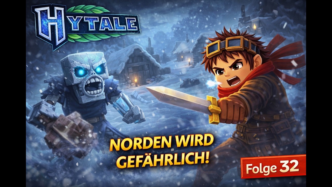 Was ist hier passiert?! Eis-Skelette im Norden | Hytale #032