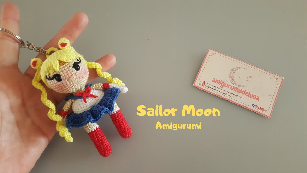 Como tejer a SAILOR MOON AMIGURUMI a CROCHET paso a paso