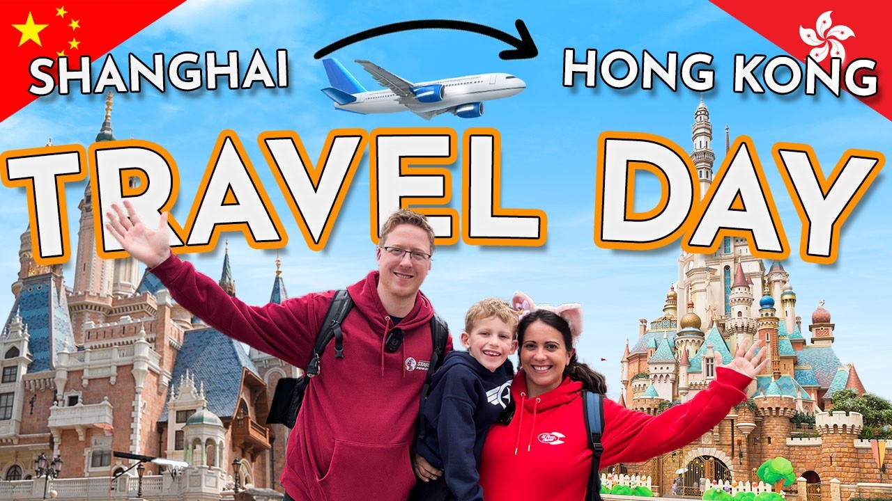 Hong Kong Disney TRAVEL DAY!