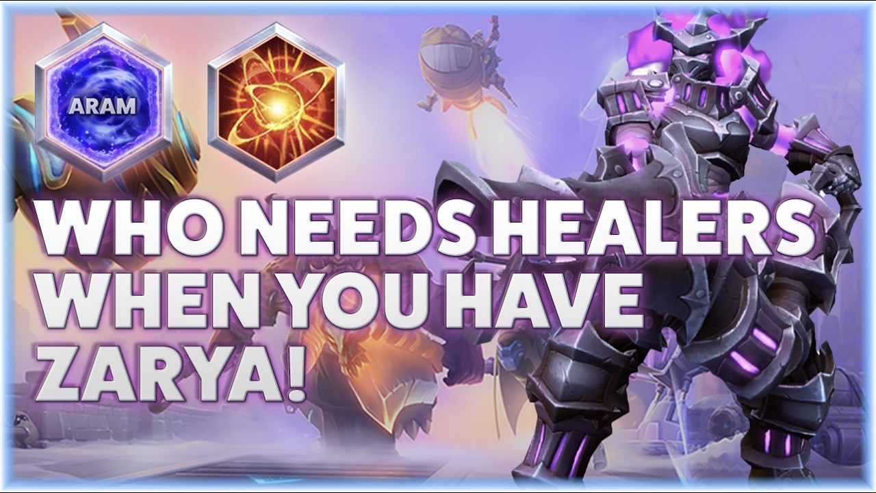 Zarya Expulsion Zone - WHO NEEDS HEALERS WHEN YOU HAVE ZARYA! - ARAM