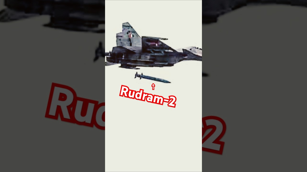 How powerful is DRDO Rudram-2 Missile ? AGM88 | HARM | Brahmos #youtubeshorts #shorts