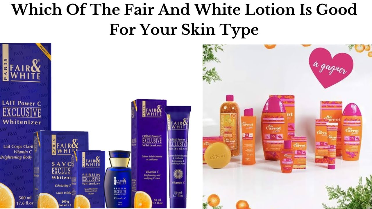 Обзор эксклюзивного отбеливающего средства Fair and White с витамином C и лосьона Fair and White ...