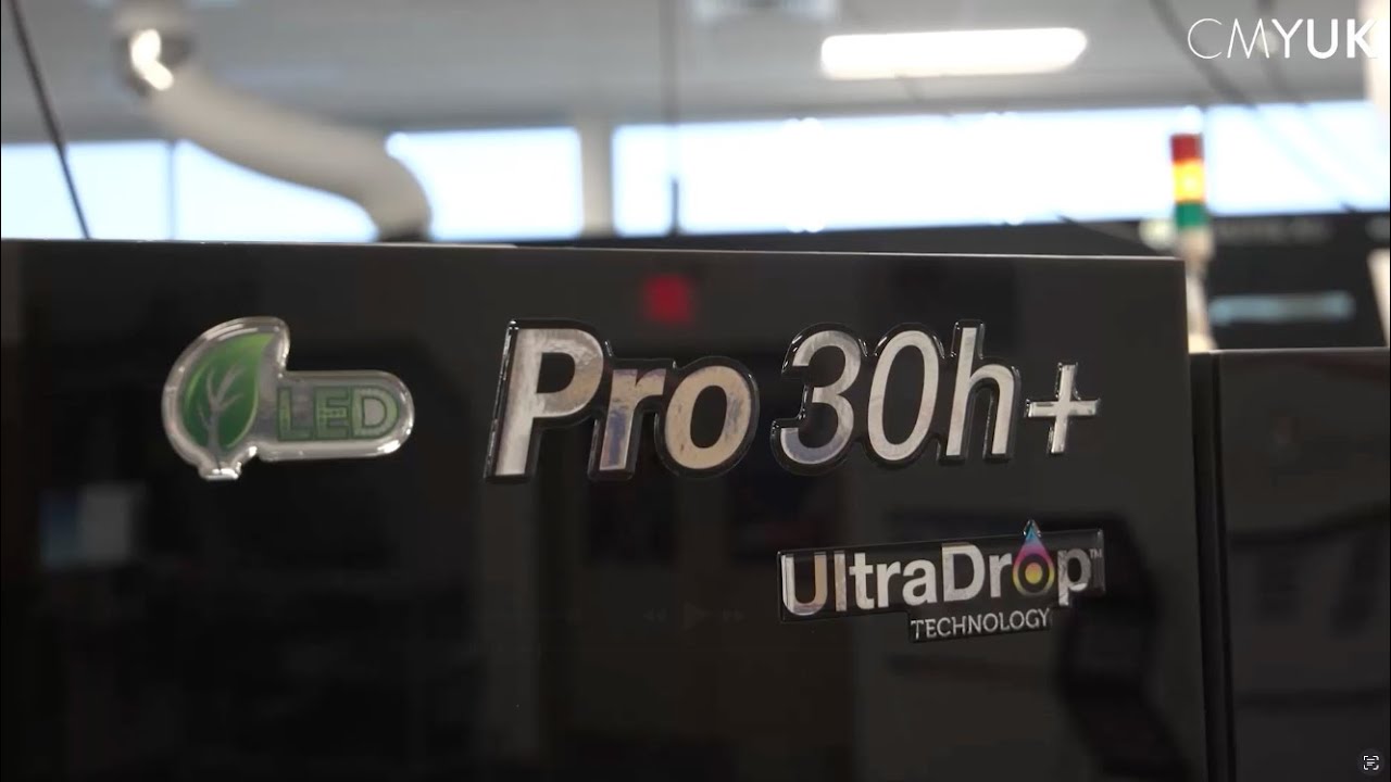 EFI Pro 30h+ Hybrid LED Printer Overview